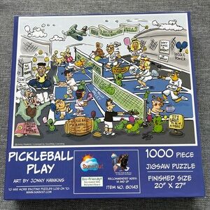 Pickleball Play Jigsaw Puzzle - 1000 Piece